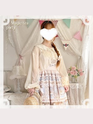 Magic Tea Party Elena everyday Lolita Blouse (MP155)